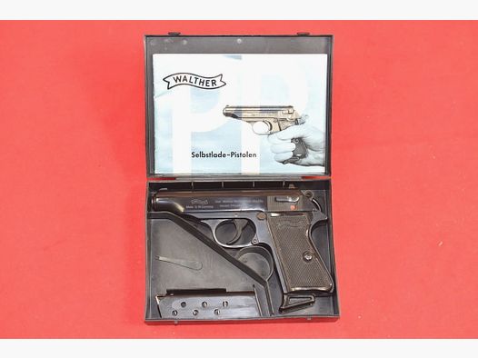 #7530 PISTOLET WALTHER PP, ROK 1972, Kal. 9 short