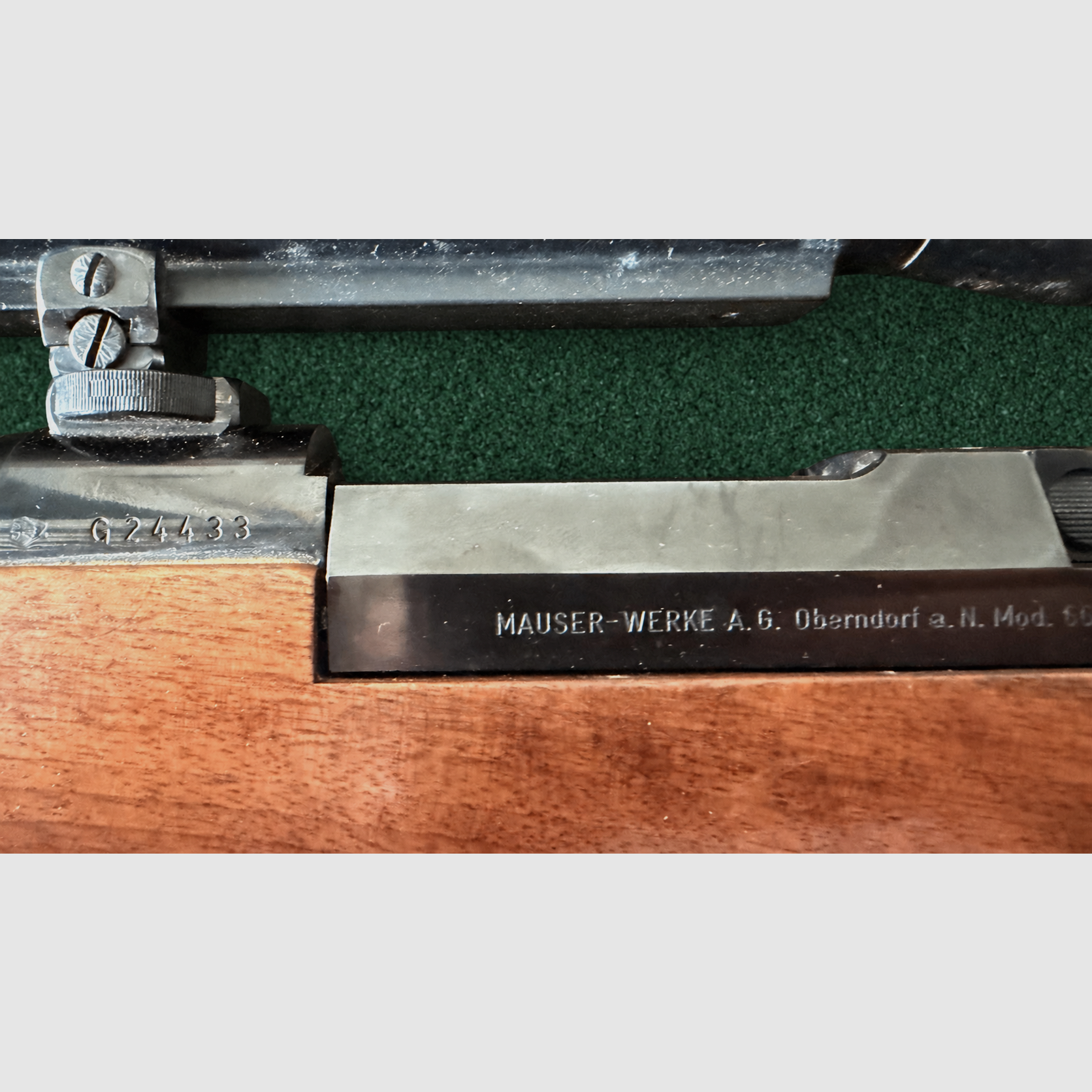 Mauser Modell 66 bolt-action rifle .375 H&H Magnum with Schmidt & Bender 6×42 scope, zdjęcie 10 z 11
