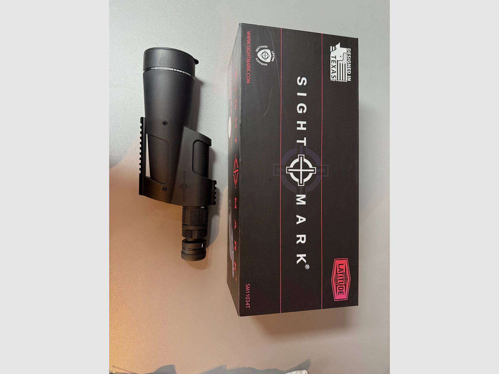 Sightmark Latitude Spektiv - Tactical Spotting Scope - 20-60x80