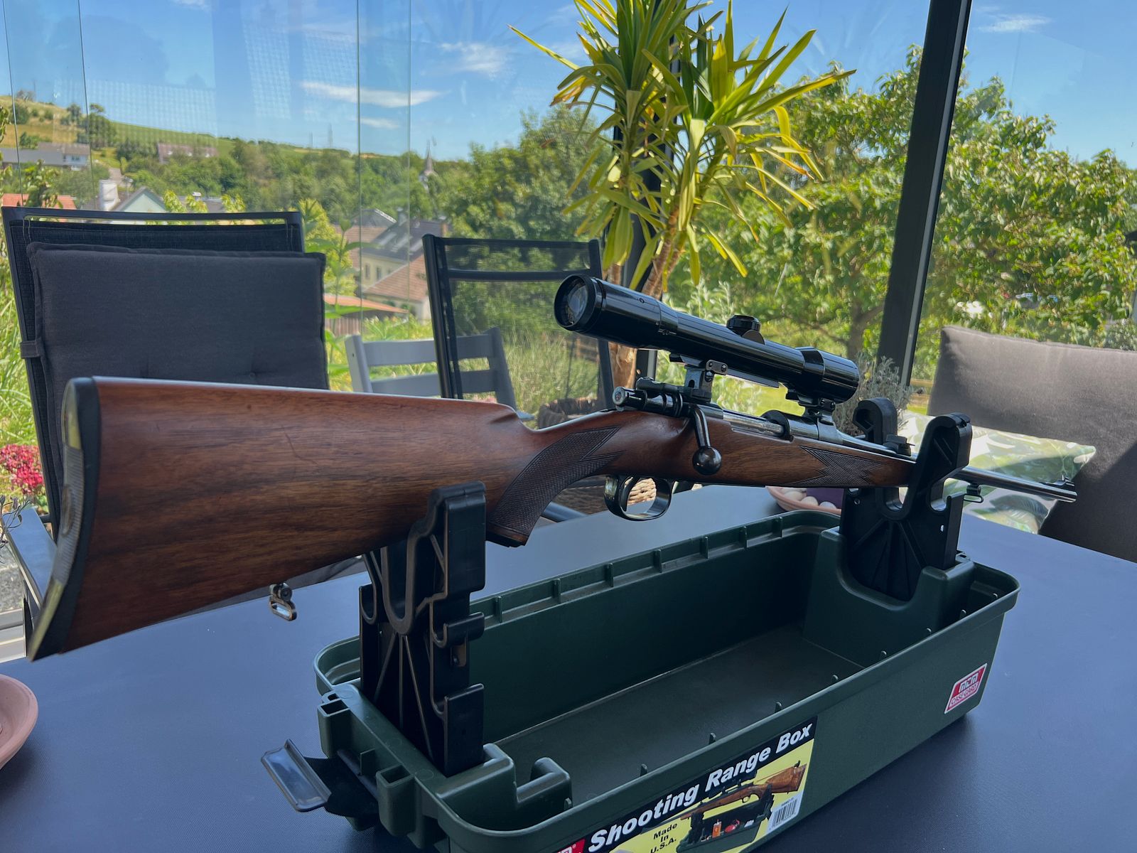 Mod 98 calibro 243Win con vetro Zeiss
