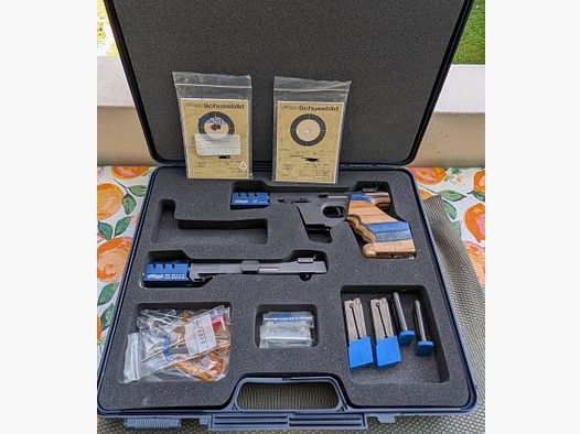 Walther GSP Expert .22lr con sistema intercambiabile .32 s&w in condizioni molto buone