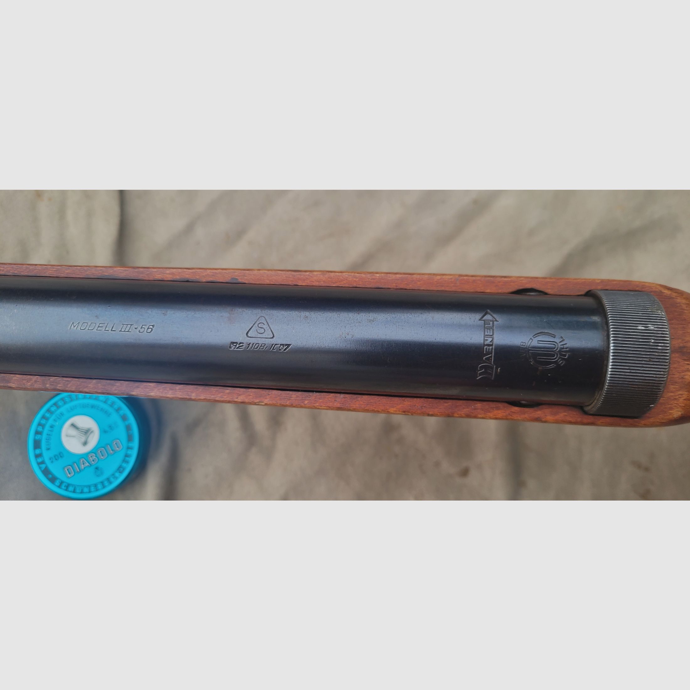 Biete Luftgewehr Knicker von Haenel Modell III-56 