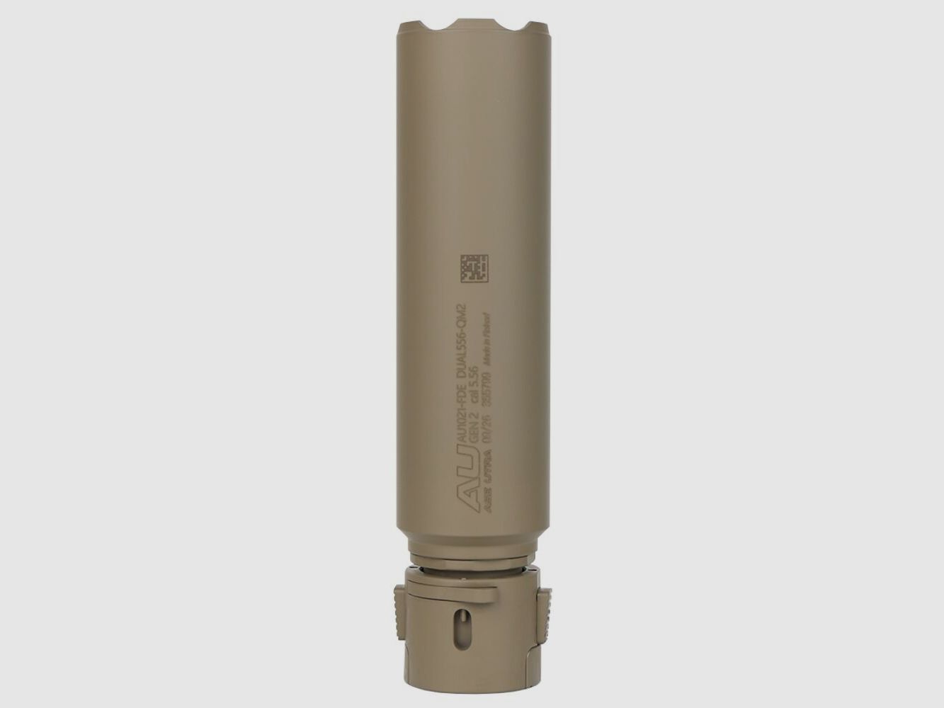 Ase Utra ASE UTRA SCHALLDÄMPFER DUAL 7.62 BORELOCK OHNE FLASH HIDER FLAT DARK EARTH