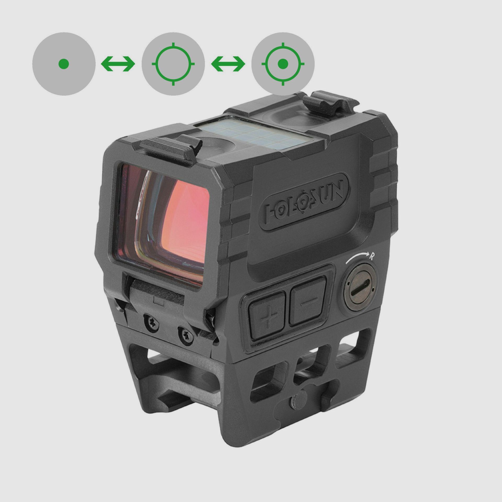 HOLOSUN AEMS - GR, closed reflex sight