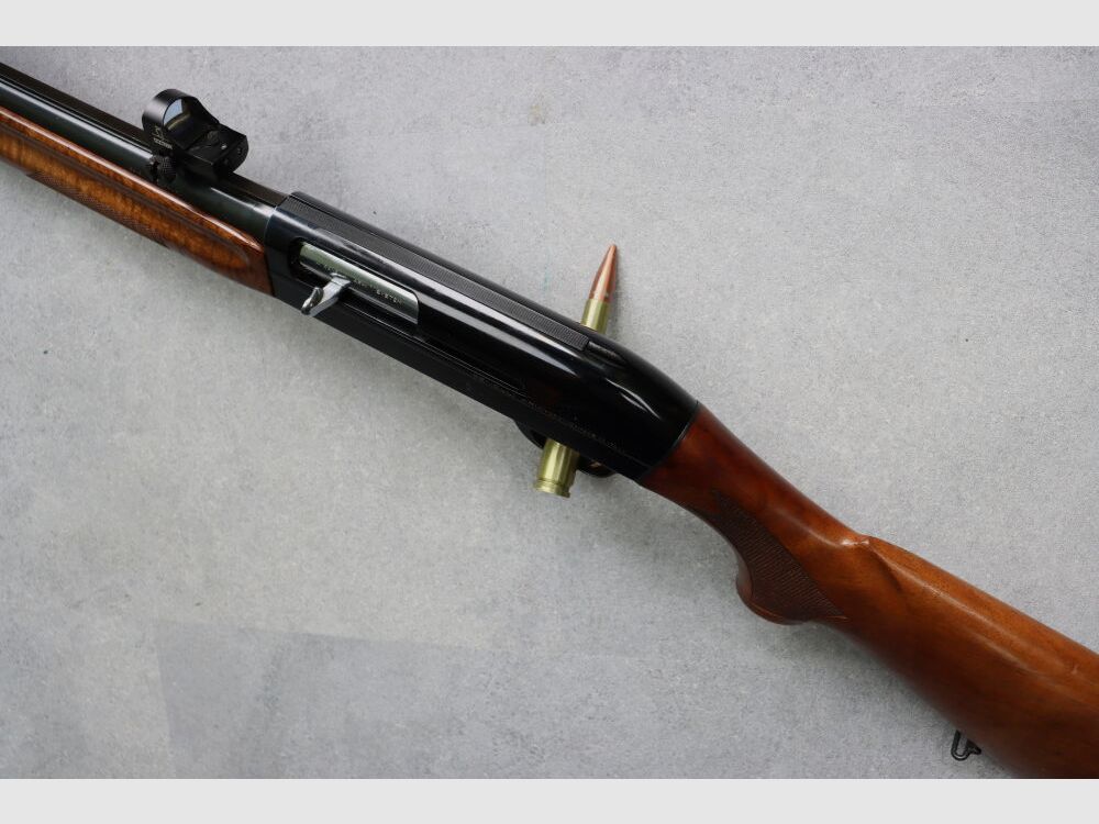 halbautomatische Flinte Benelli Manchino mit Reddot Manchino Auswurf Links