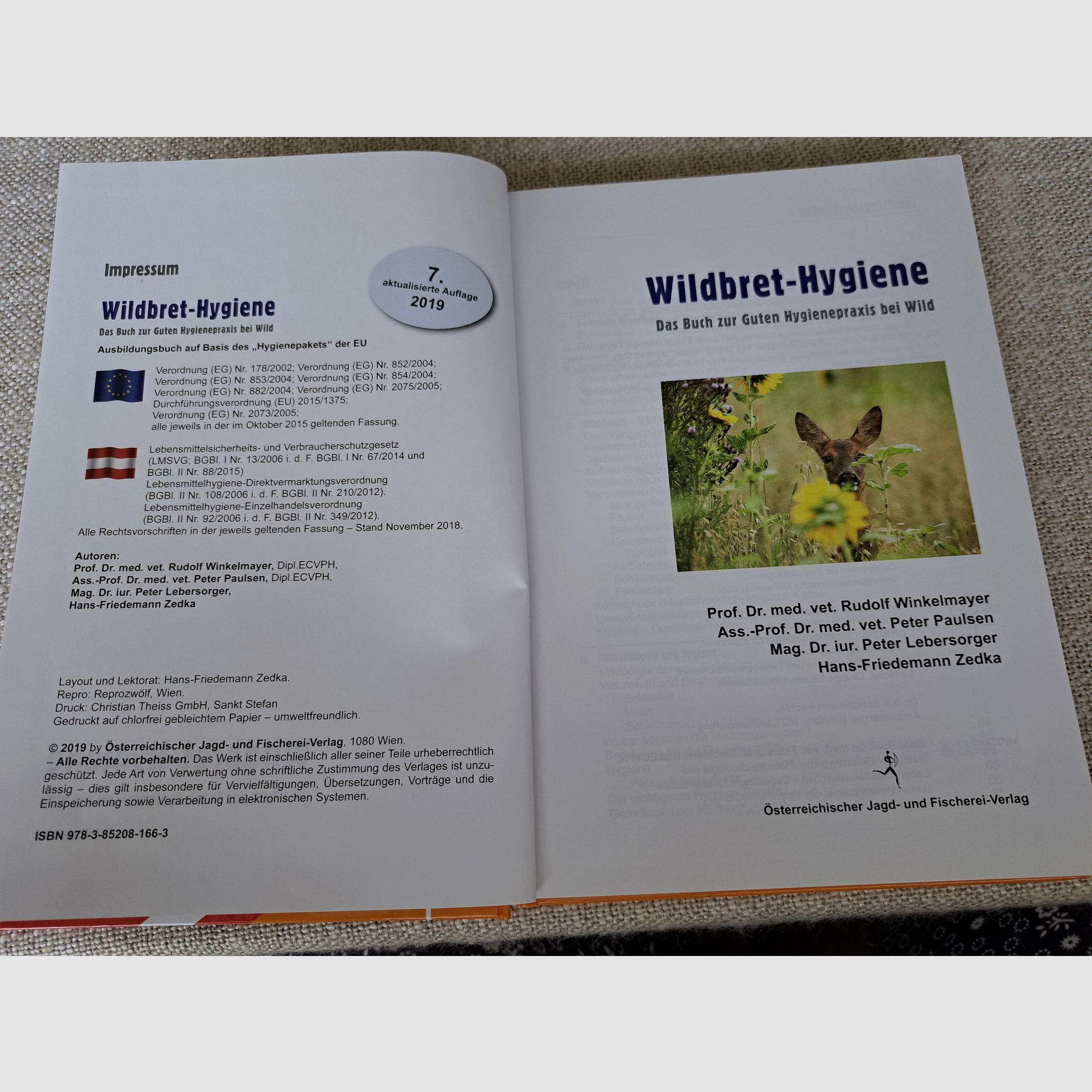 Wildbret-Hygiene (von Winkelmayer/ Paulsen/ Lebersorger/ Zedka) NEU!