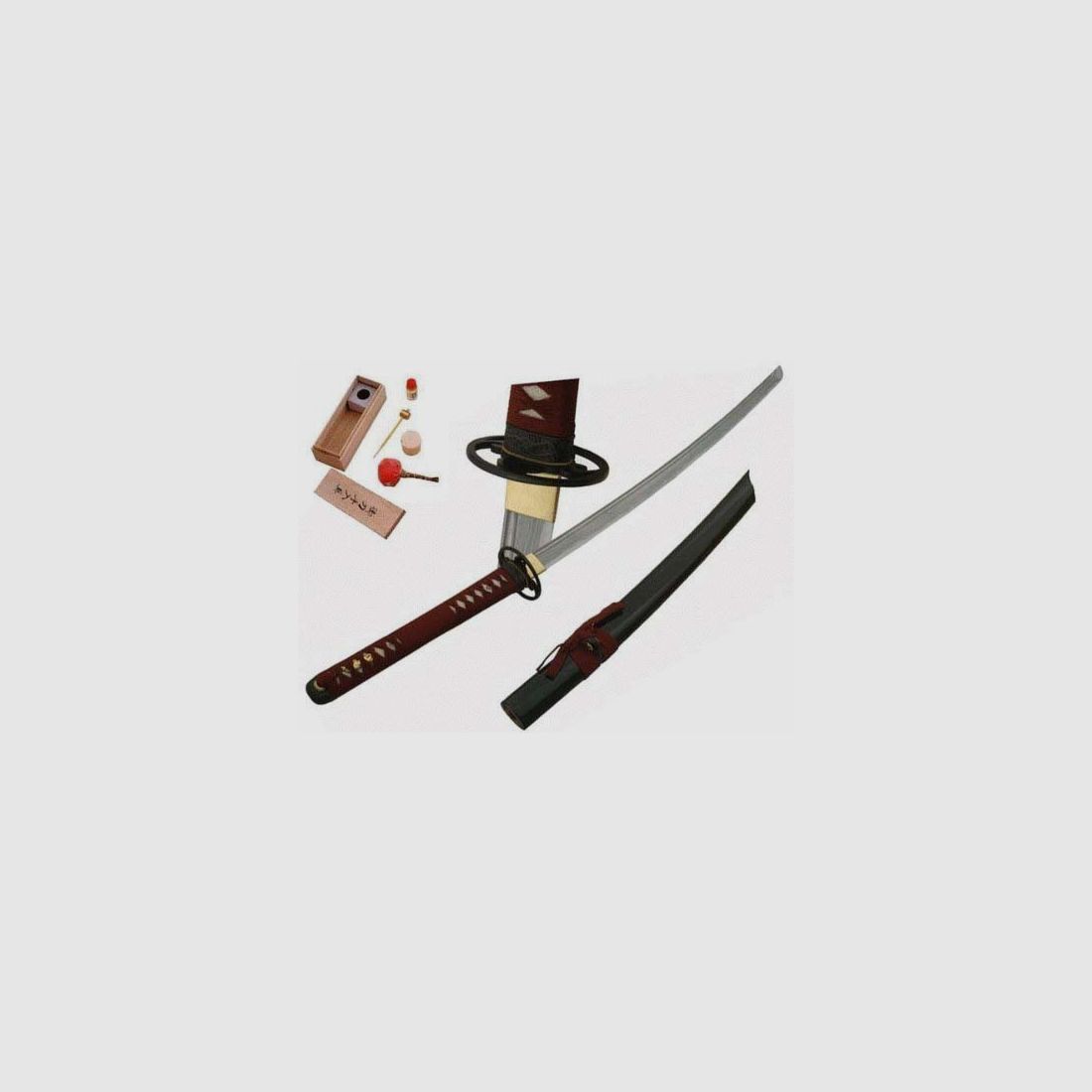 Katana Practical Aka Damast Schwert