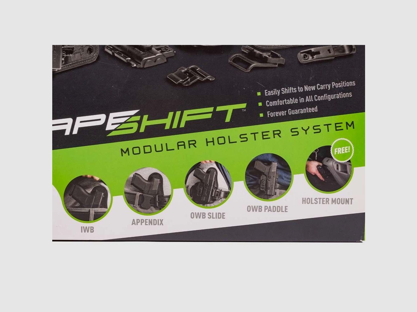 Aliengear Holsters ShapeShift Starter Kit Glock 42 Linkshänder