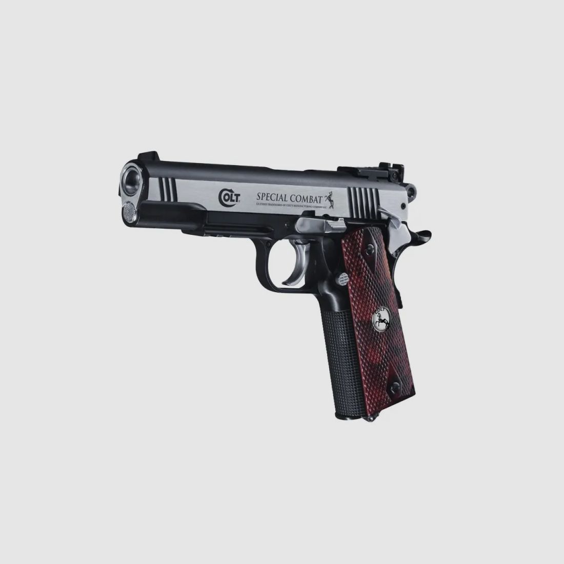 Pistola CO2 20 colpi Combat Classic Dark OPS metallo cal. BB/4.5 3J, immagine 2 di 4