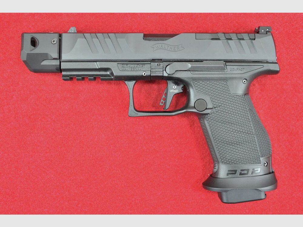 Walther PDP Compact V2 OR Pro SD 4,6" 9mm Luger inkl. AKS Compensator