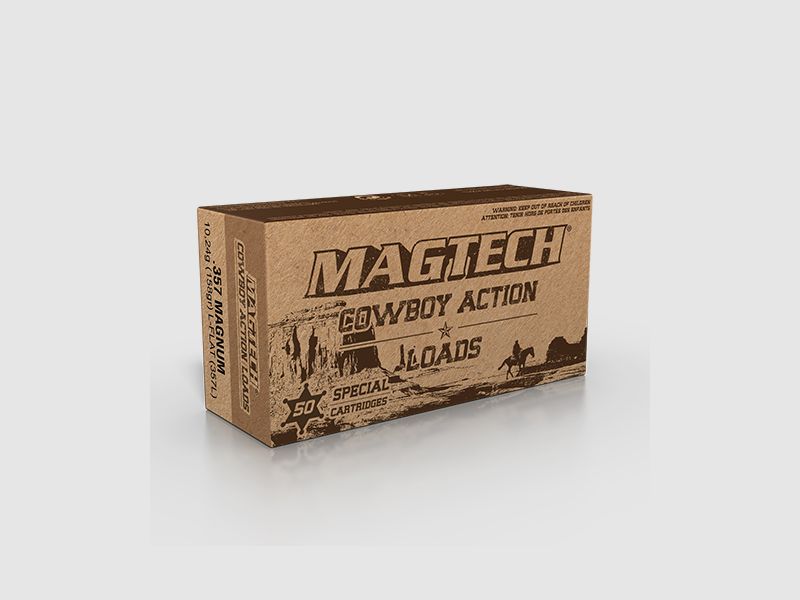 Magtech .357 Mag. 158GR LFN 50 cartucce