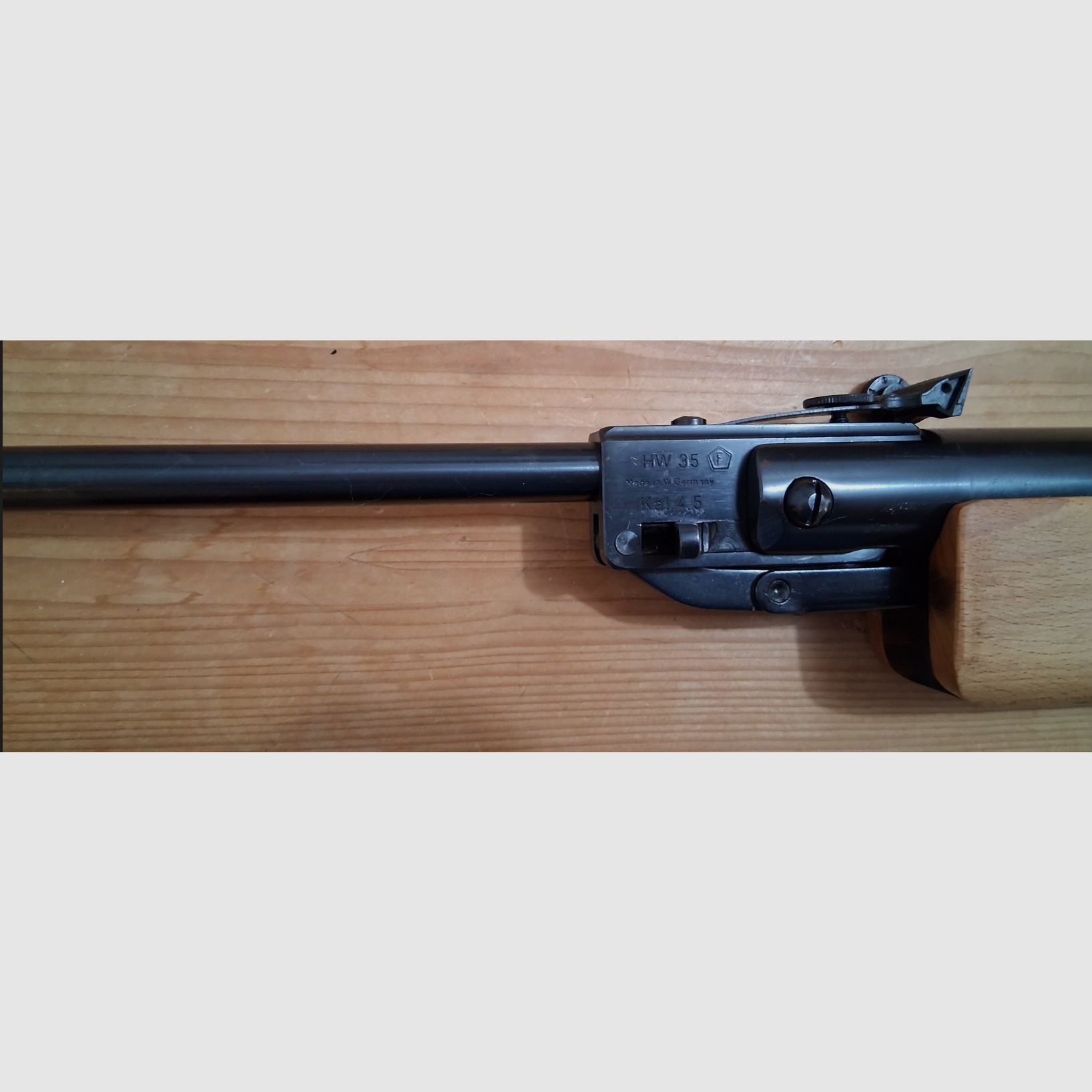 Weihrauch HW 35 mit F 4,5mm Luftgewehr