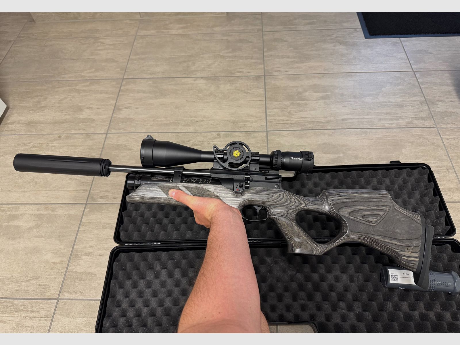 Weihrauch HW 110 TK Carbine – Schichtholz kolf 4,5 mm