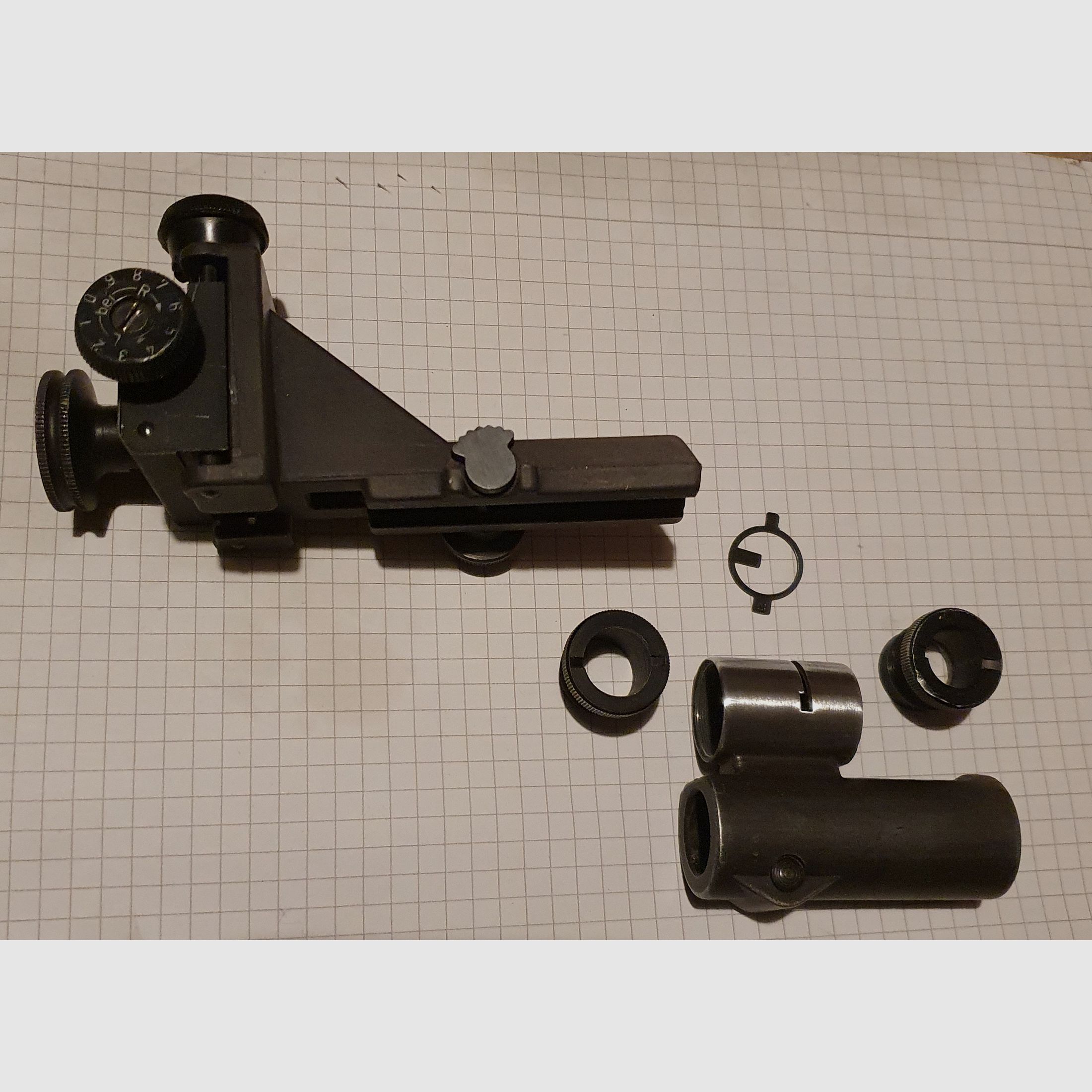 Feinwerkbau 300 s y otros dioptrios Kimme Korn compl.