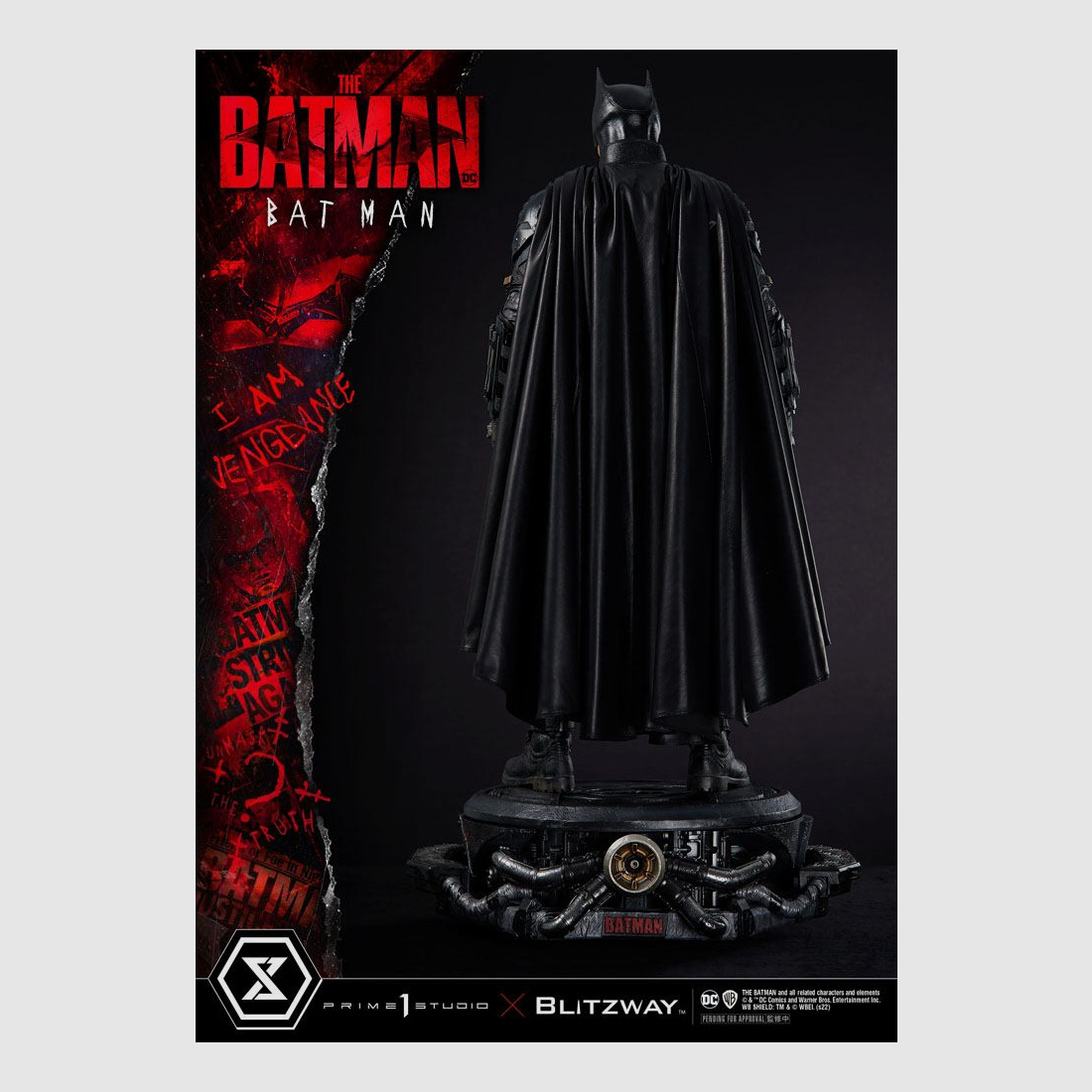 The Batman Museum Masterline Statue 1/3 Batman Bonus Version 79 cm | 42996