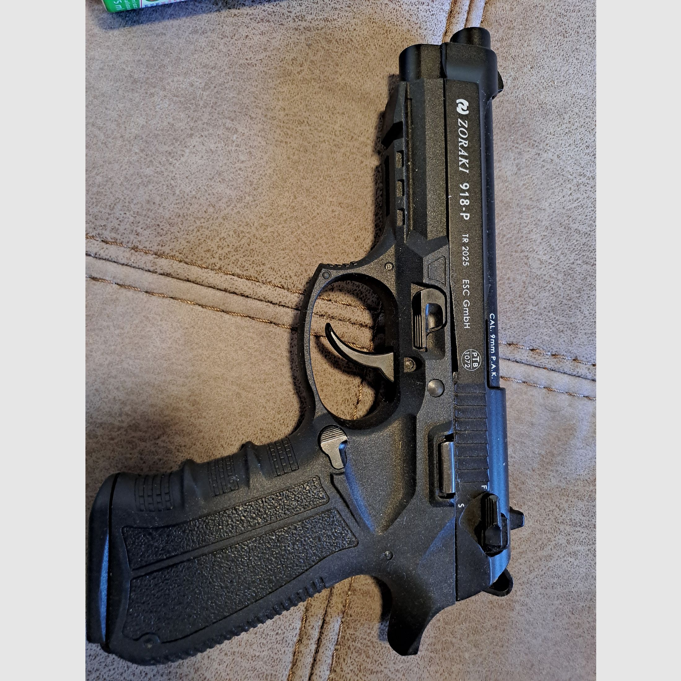 Schreckschuss Zoraki PtB 918-P CAL.9mm P.A.K.