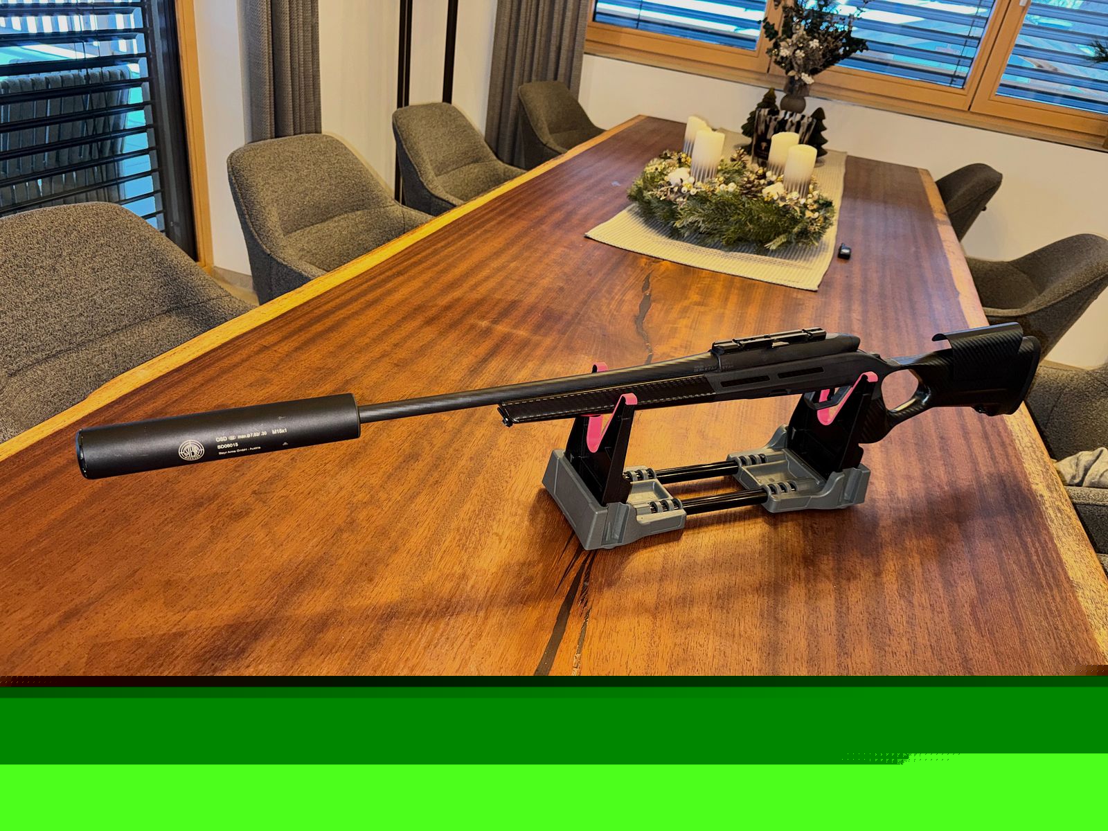 Steyr Sm12 .308 Fbt carbon stock