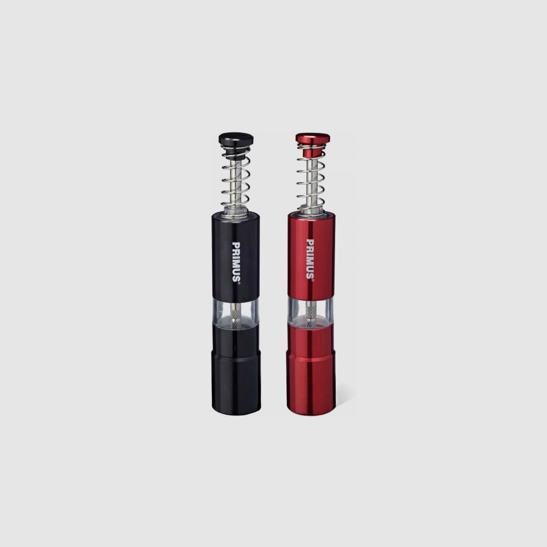 Primus Salz & Pfeffer Mühle, 2 Stück, rot und schwarz