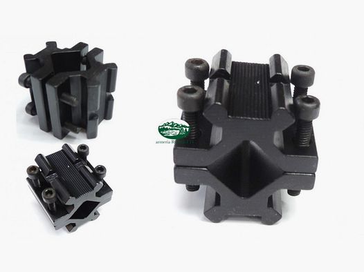 LEAPERS UTG Weaver rail mount with double rail for barrel