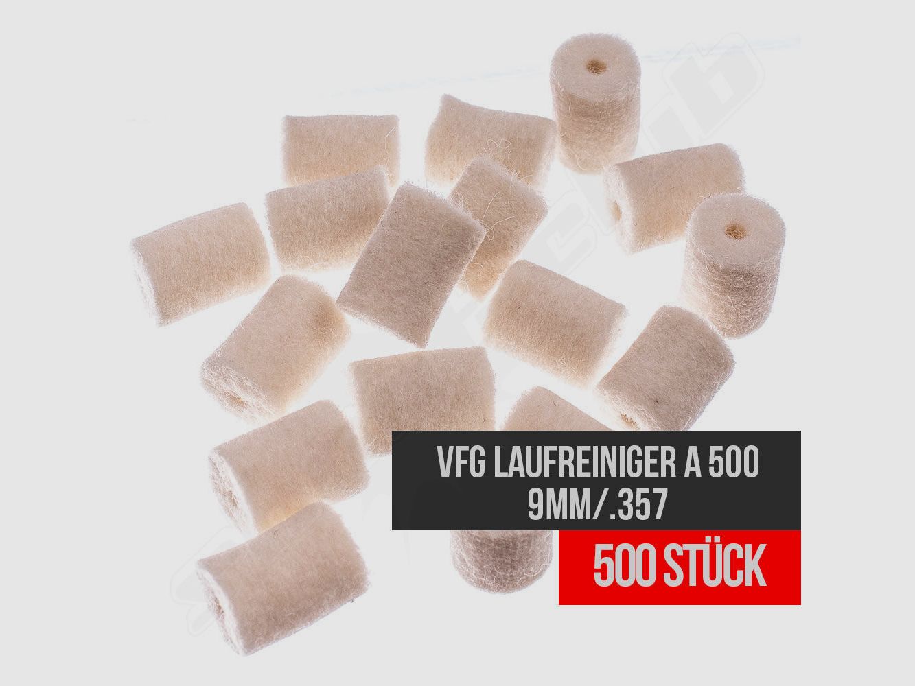 VFG A 500 Büchsen Laufreiniger für 9 mm/.357 - 500 Stk.