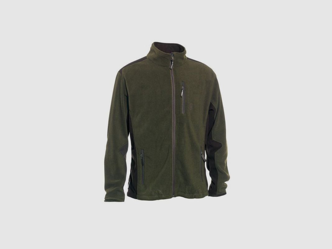 Deerhunter Muflon Zip-In Fleece Jacke Art Green