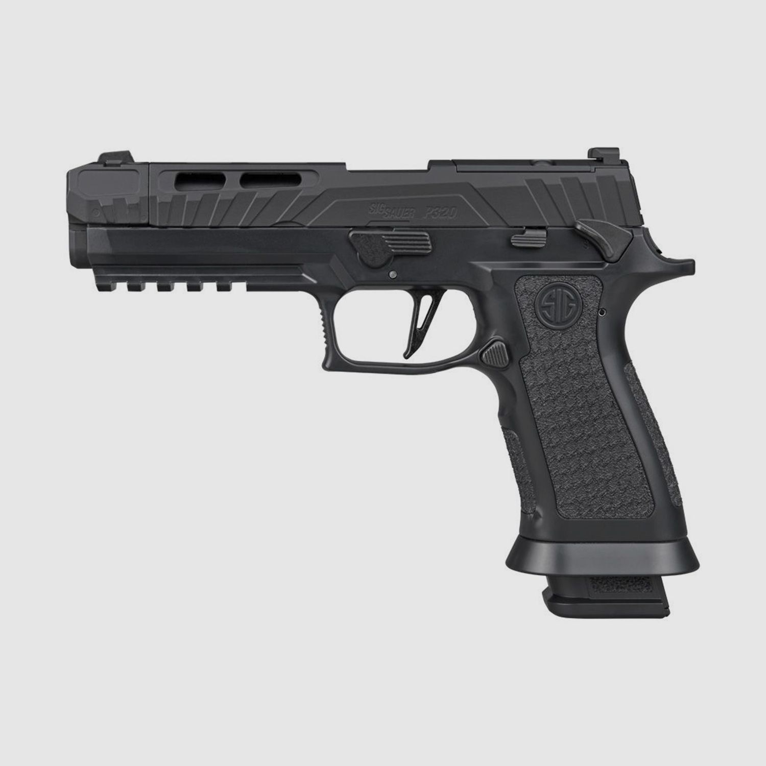 SIG SAUER P320 SPECTRE Comp Blackout 4.5mm - Airgun Co2 Blowback