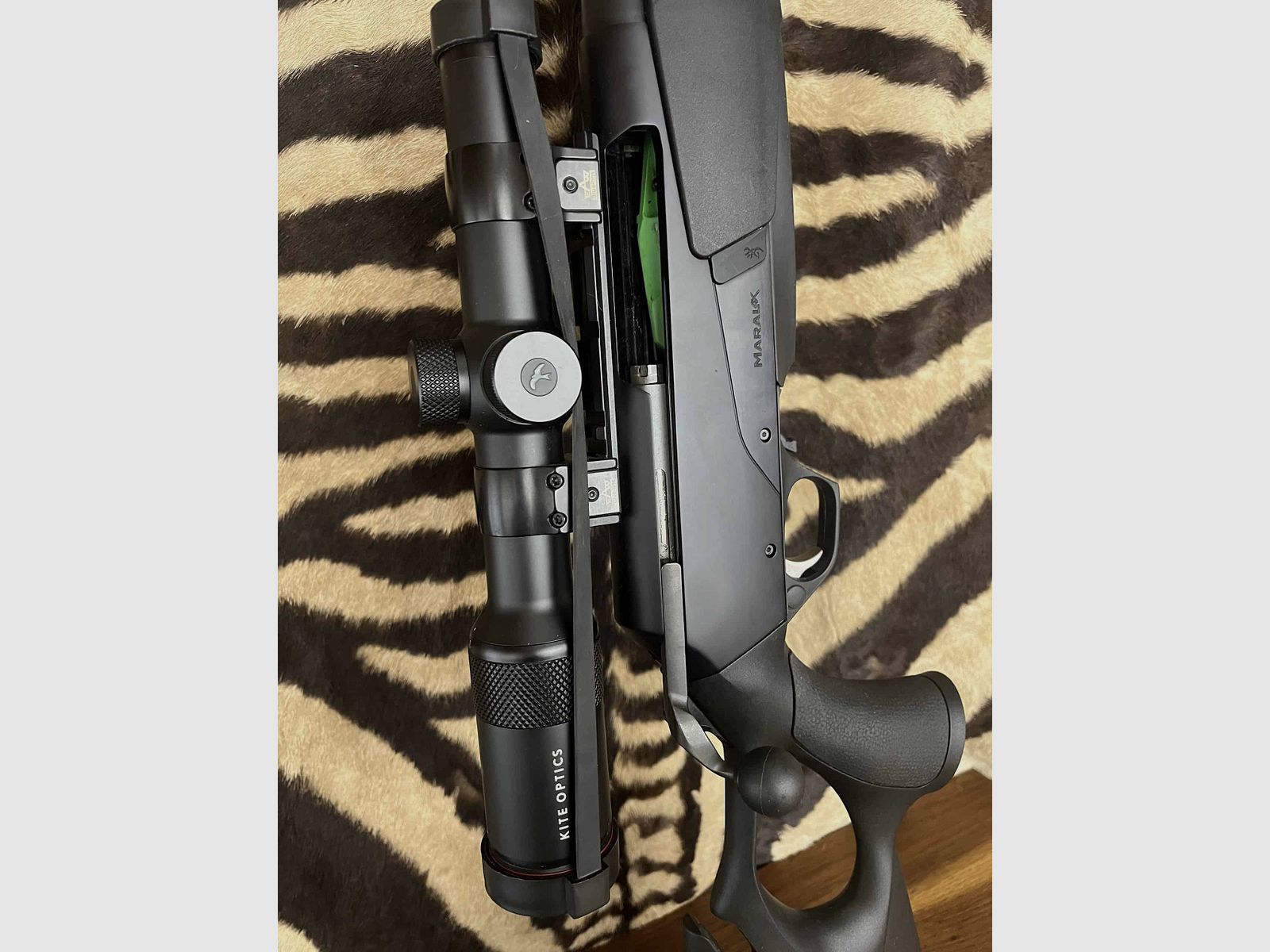 Carabine Browning Maral 4X Hunter Compo Adjust – ca.61cm – lunette – MDS – mallette – crosse G3, image 9 sur 12