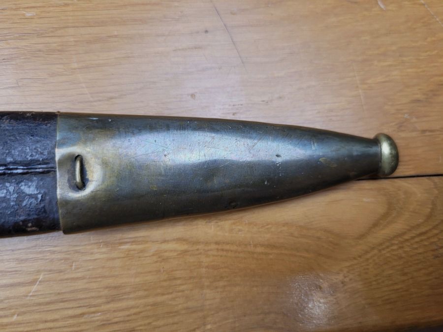 Bayonett des Fusiliers 1860 – Marineinfanterie Preußen – mit Nummer – W68 „Clauberg + Chevalier“ – TBE, Bild 11 von 17
