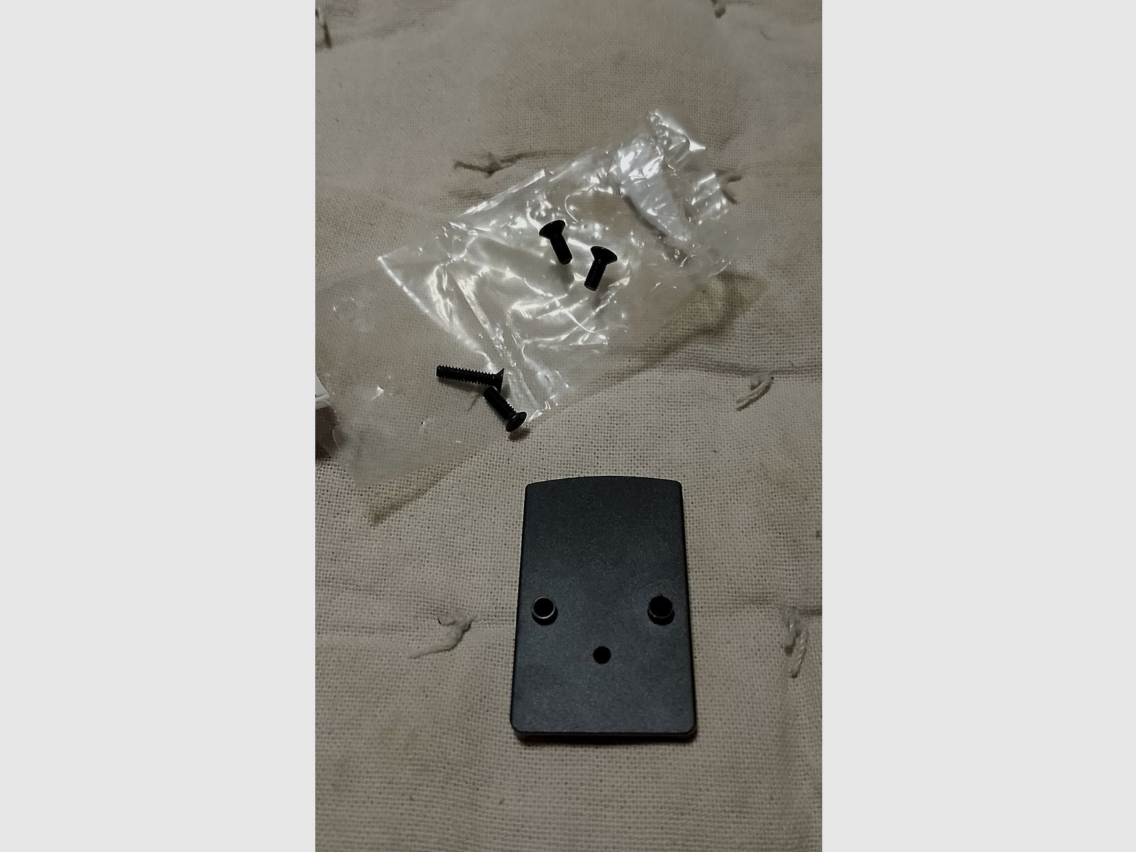 Montage Platte Schrauben für Rotpunkt Visier Glock 17 19 22 23 26 27 34 35 37  universal scope mount neu