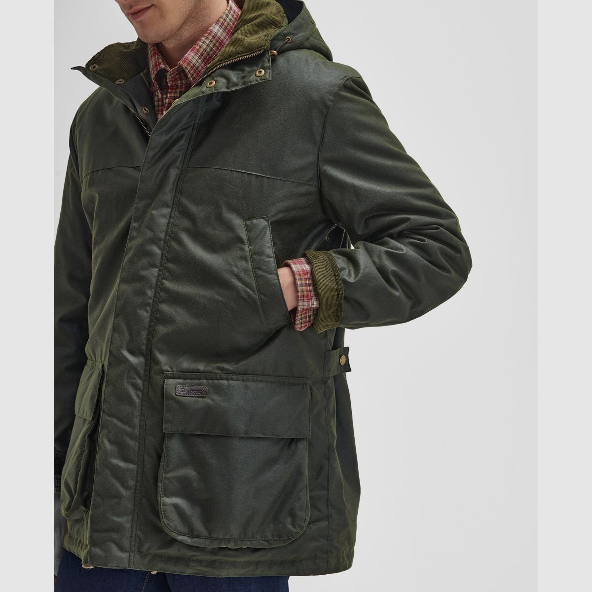 BARBOUR Wachsjacke Bleaberry Oliv