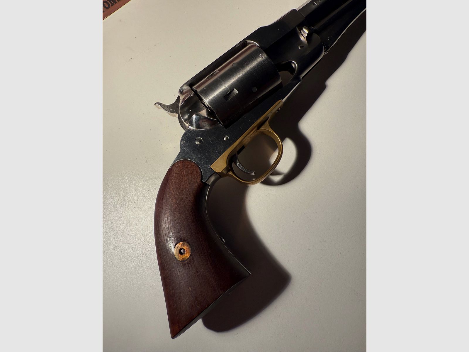 Western Remington New Army 9mm Knall Edelstahl