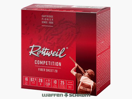 Rottweil Fiber Skeet 28 16/67.5 2.0mm - 28g