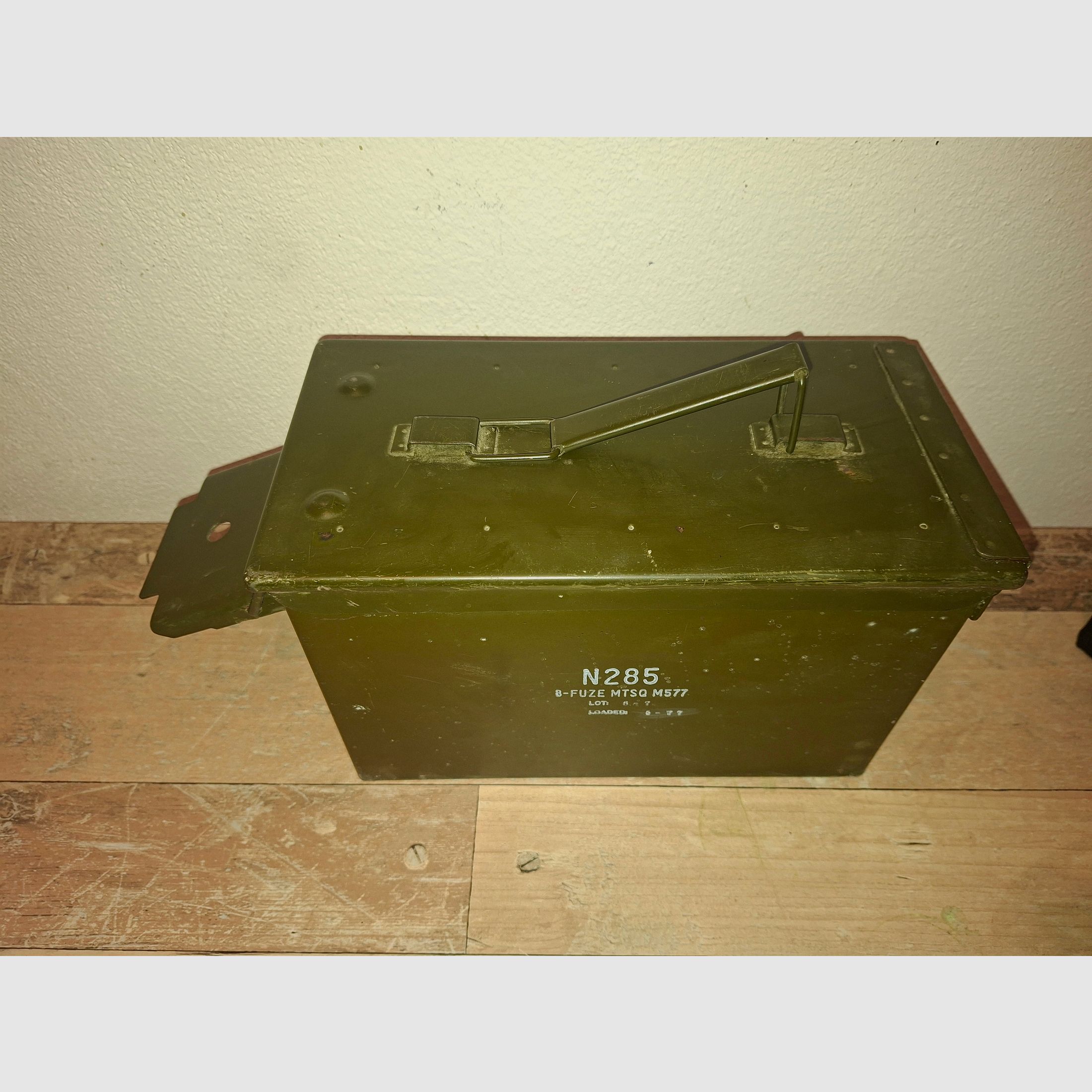 Caisses de munitions