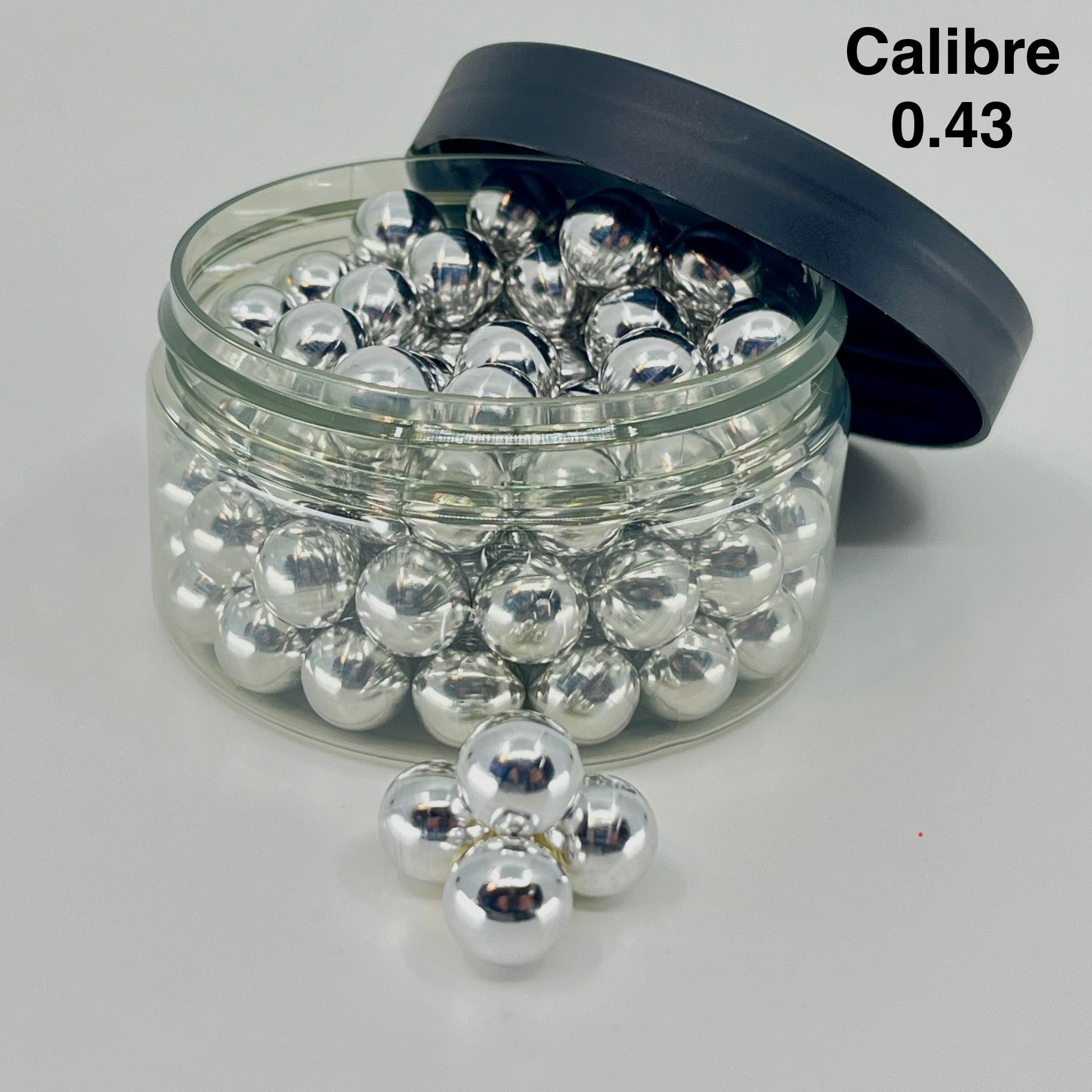 100 Patronen TAC-BALL Alu Kaliber 0,43 1,9gr., Bild 1 von 2