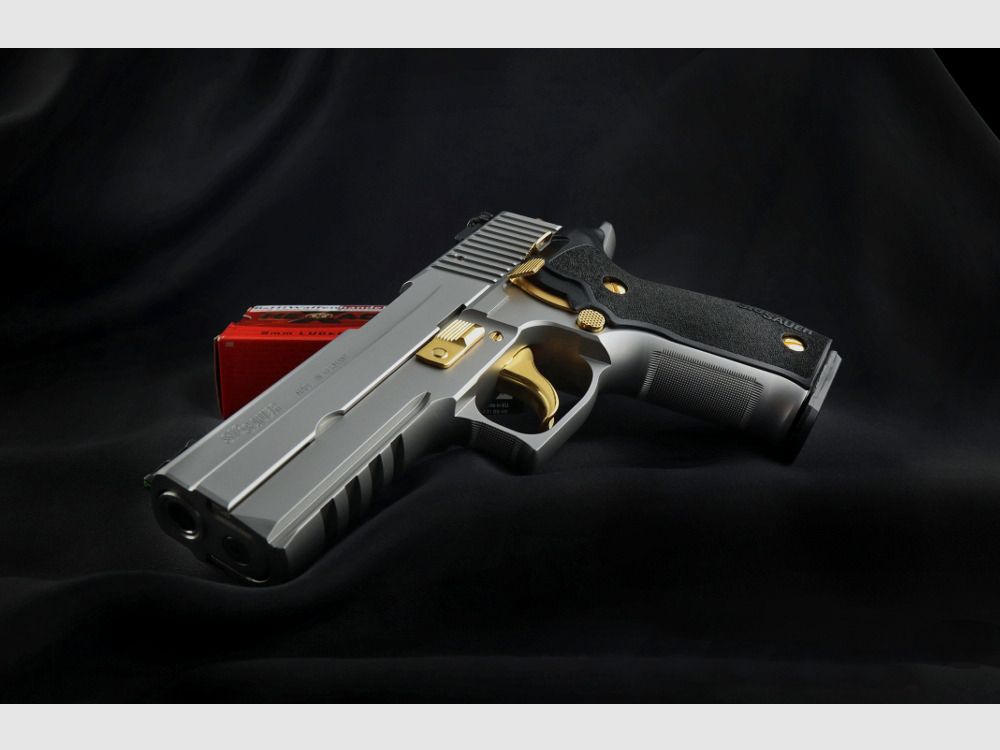 Neuwaffe: Sig Sauer P226 LDC II Stainless & Gold in 9mm Luger 