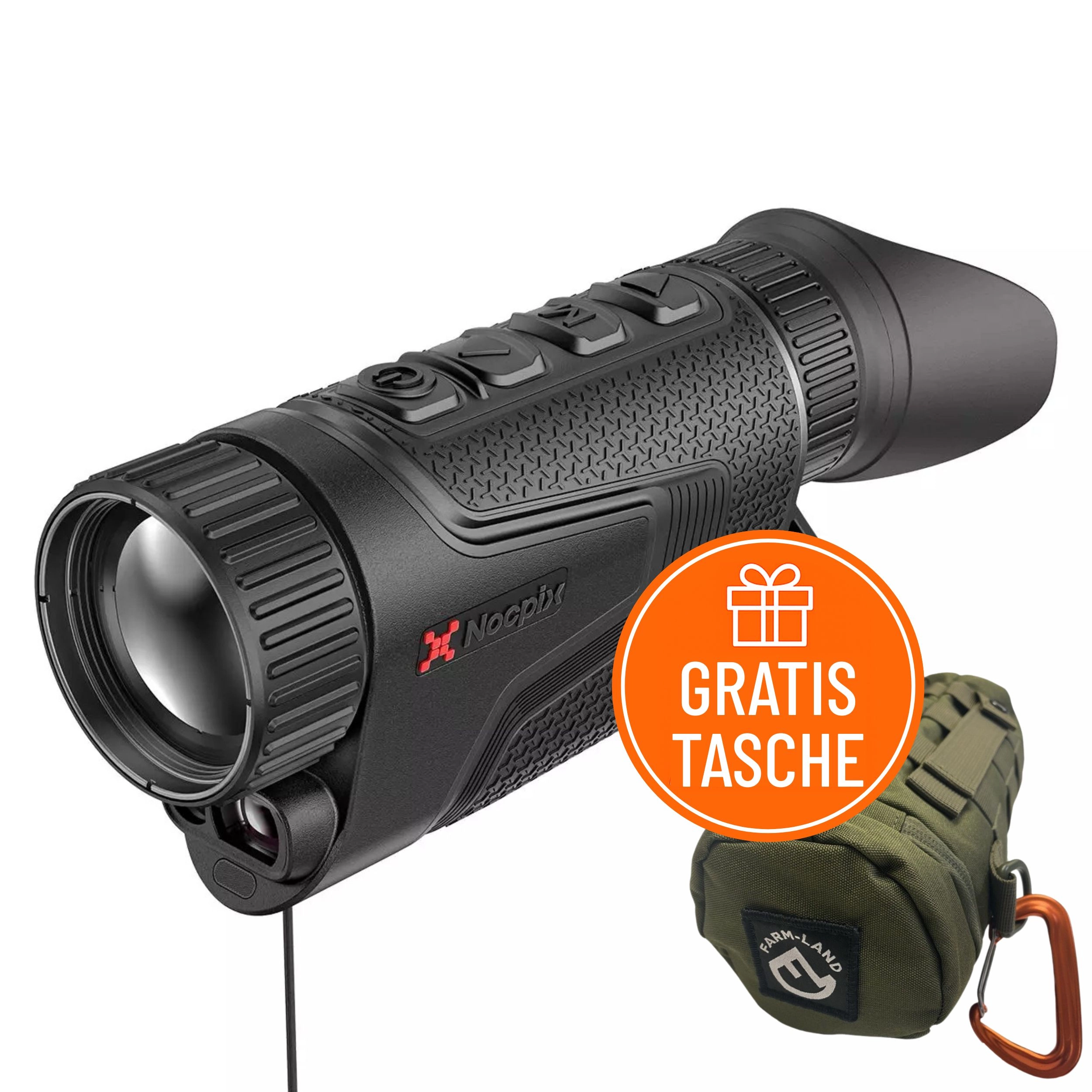 Nocpix LUMI H35R LRF monoculaire thermique incl. SAC GRATUIT, image 1 sur 14