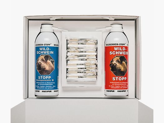 Hagopur Wildschein-Stopp-Set – 400 ml je Dose