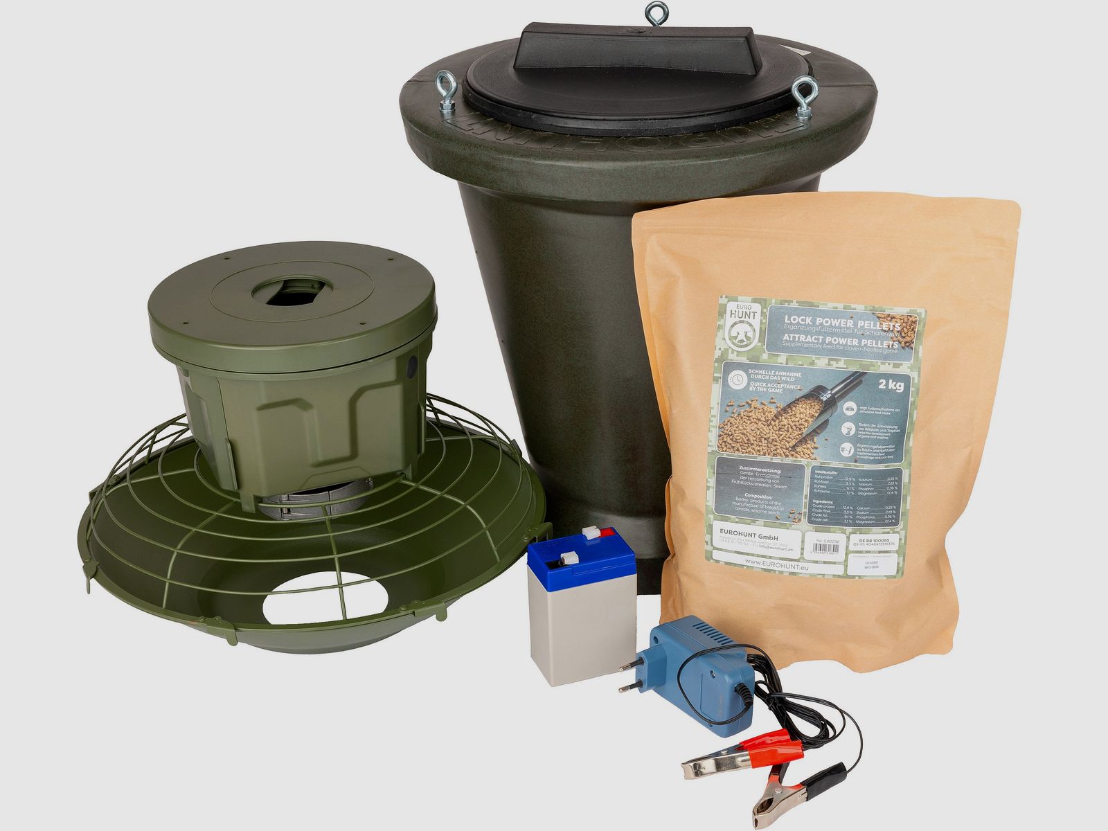 Eurohunt Voederautomaat Compleetset V2