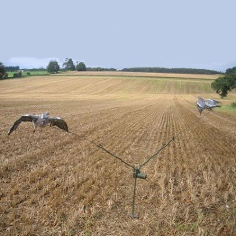 Duiven / Kraai carroussel met tas, afbeelding 1 van 2