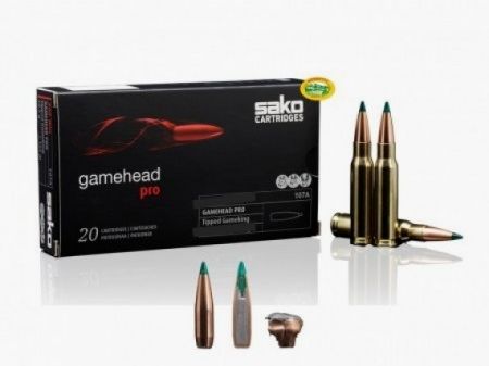 SAKO Munition Kal. 308 Win GAMEHEAD PRO 165 gr. 107A