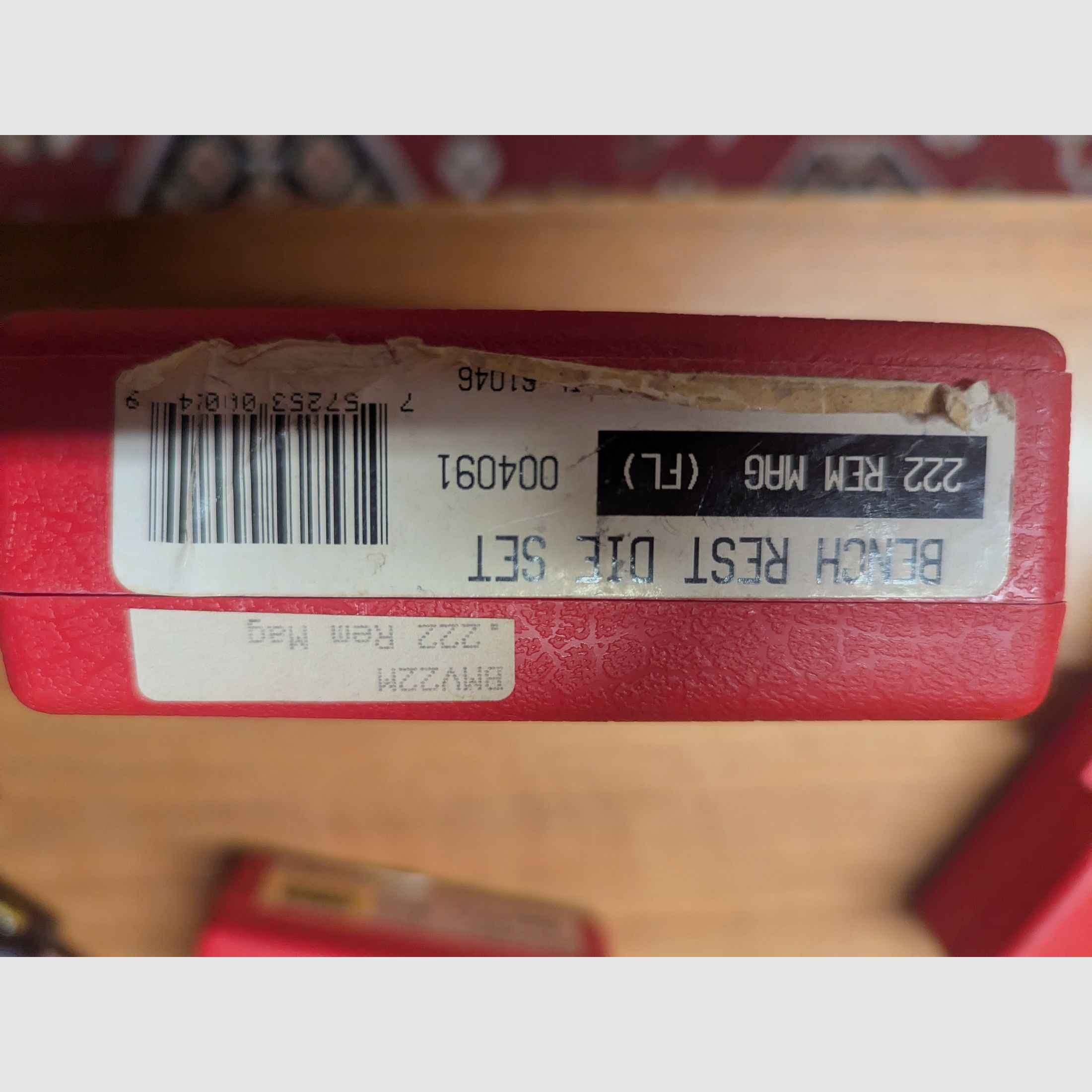 Forster Benchrest 222Rem.Mag Matritzensatz nuevo y sin usar