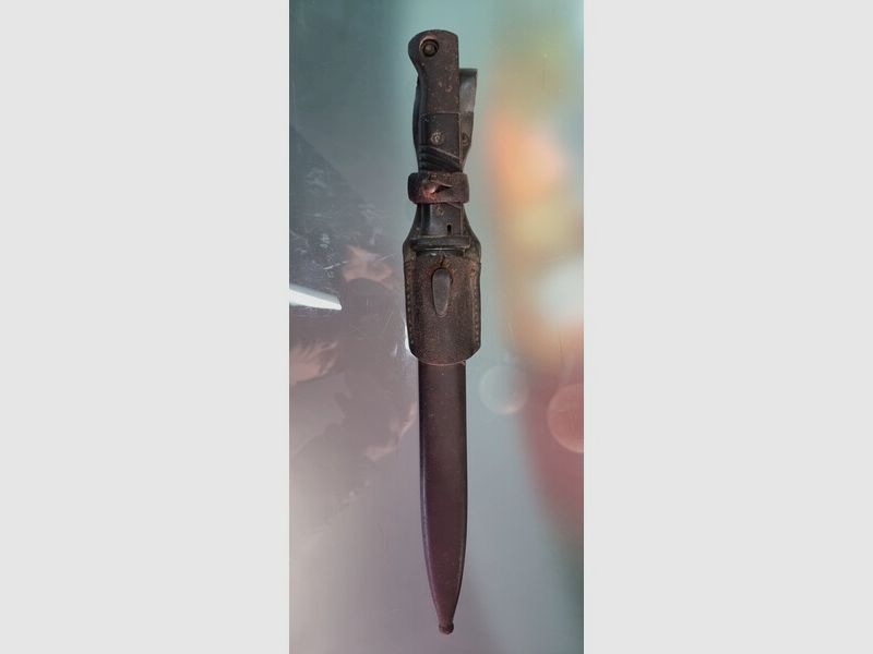Wehrmacht Seitengewehr Bajonett zum 98 K, 2 Weltkrieg