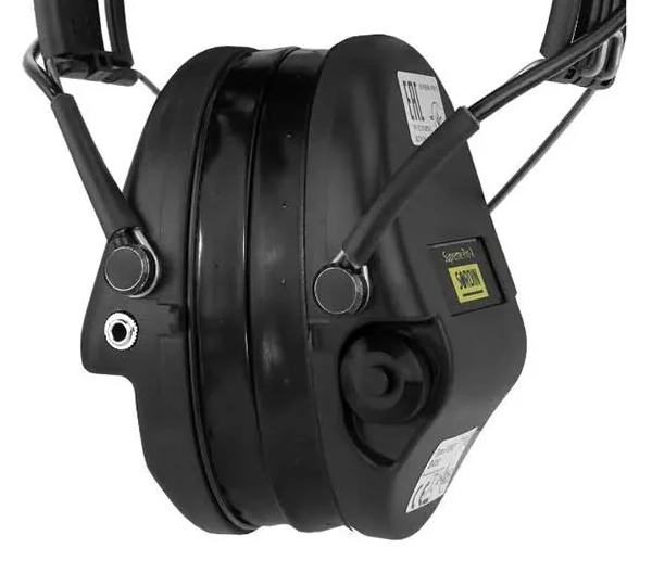 Protection auditive active Sordin Supreme Pro-X – Noir/Noir (75302-X-02-G-S), image 2 sur 4
