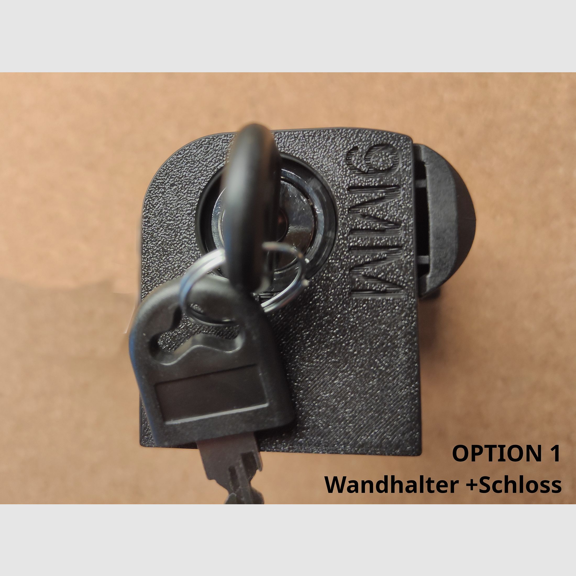 Walther P99 SRS / PAK | Wandhalterung & Schloss | Ästhetisch 