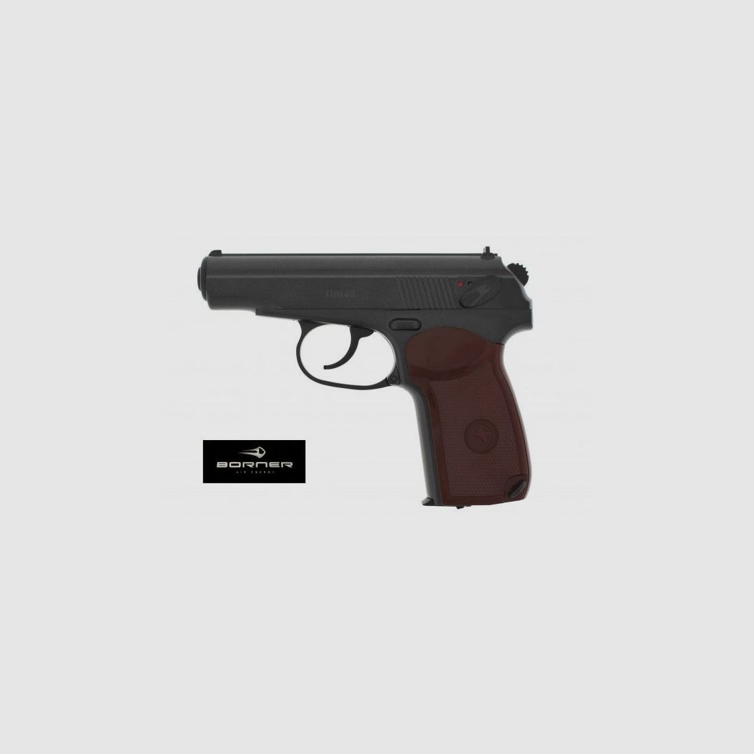 Borner PM49 CO2 Pistole 4,5mm Stahl BB