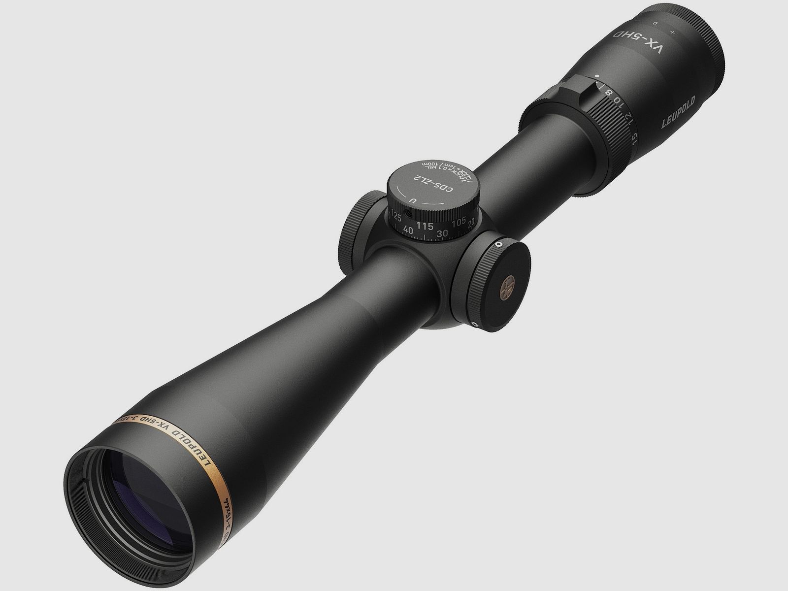 LEUPOLD VX-5HD 3-15X56 CDS-ZL2 SIDE FOCUS METRIC ILLUM. FIREDOT 4 FINE