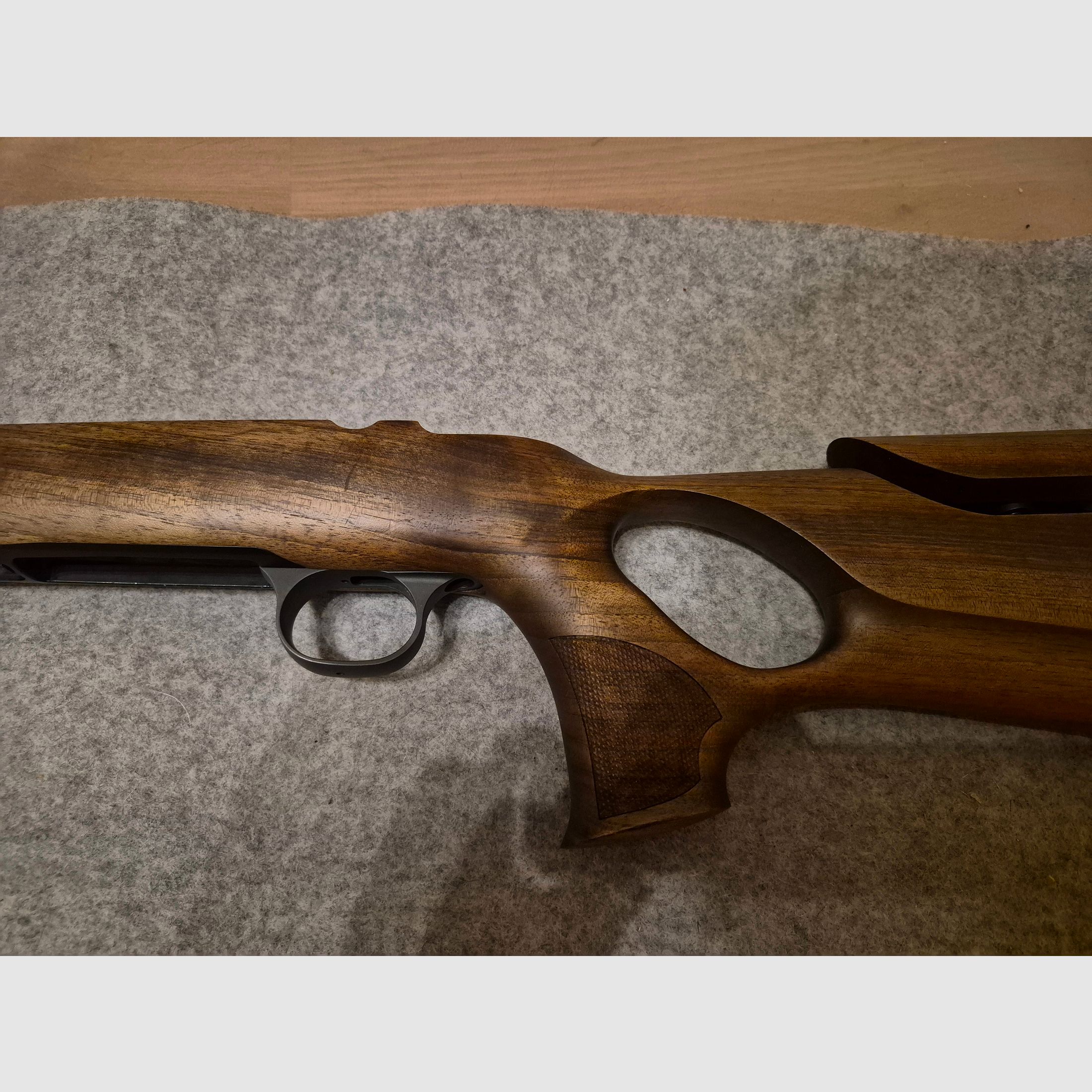 Crosse en bois pour Steel Action HS avec appui-joue réglable