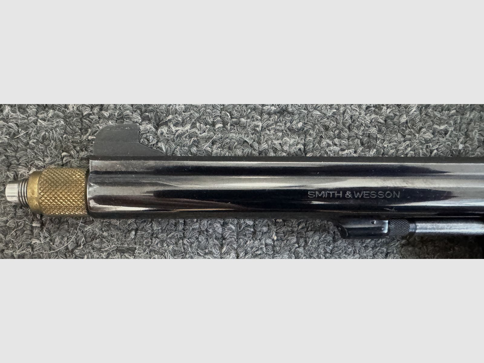 Smith & Wesson Revolver14-4 .38 Special with .22 conversion barrel