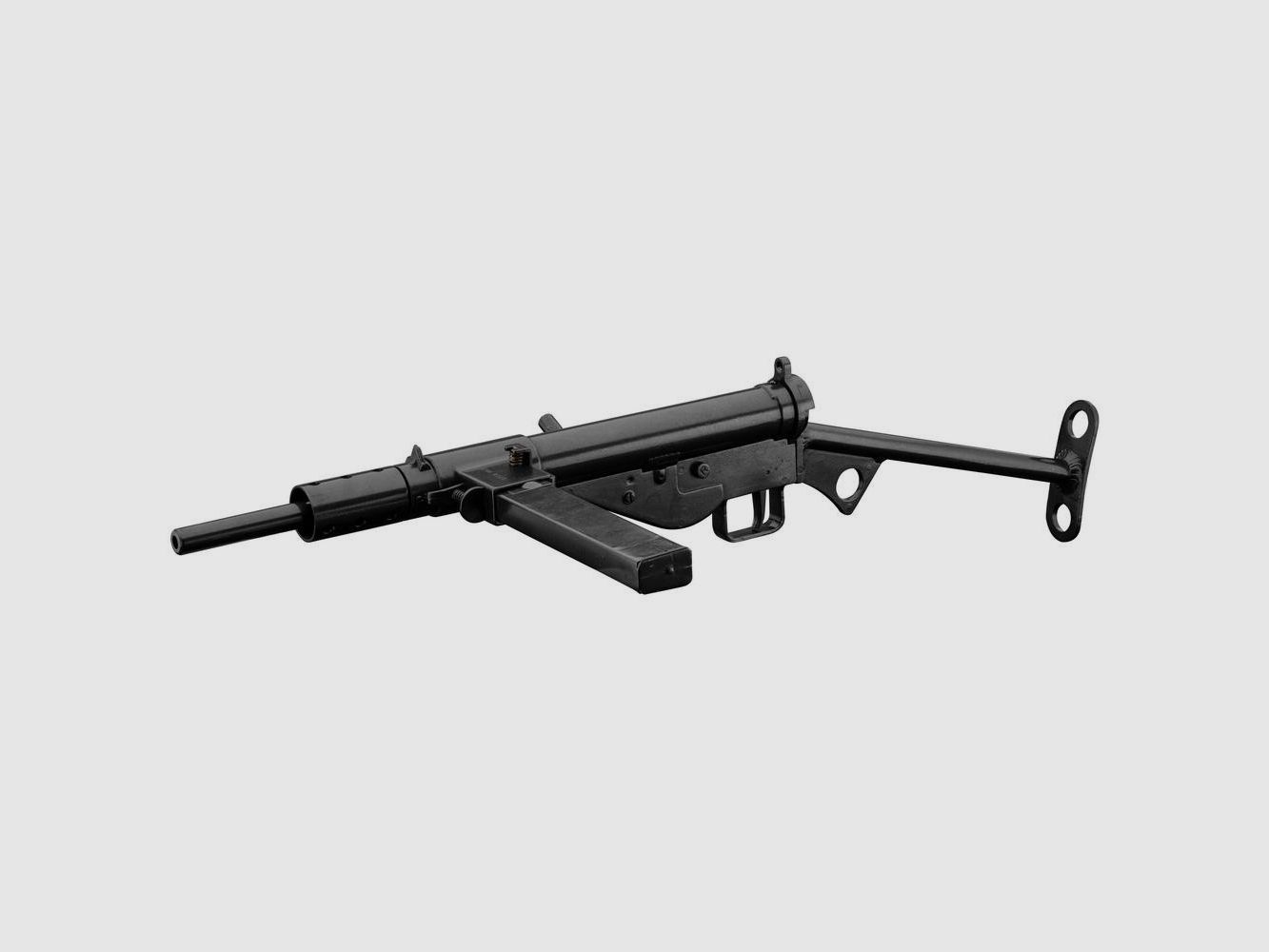 Dekorative Replik Denix Sten Englische MKII - Metall und Holz - Authentische Verarbeitung - Für Sammlung und Dekoration, Bild 5 von 12
