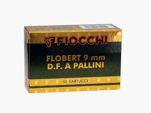 Cartouches Fiocchi c/9 mm flobert plombs de 7,5